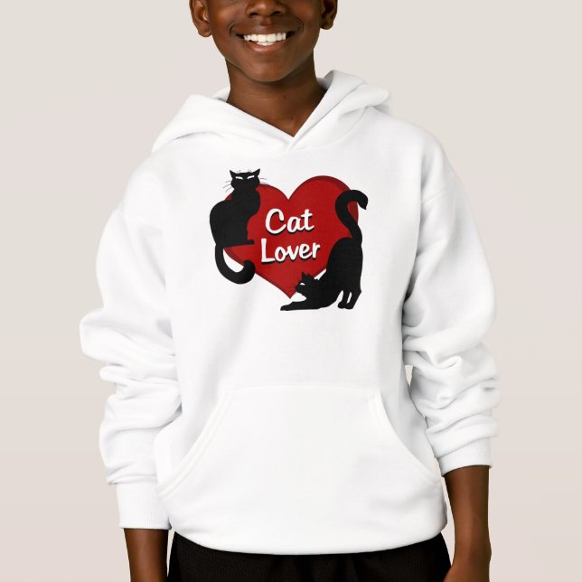 Les Chemises de l'Amoureux des chats Sweat - shirt (Devant)