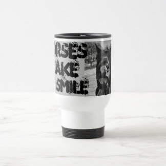 Les chevaux me font sourire Mug