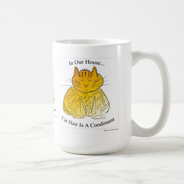 Les cheveux de chat sont un condiment - tasse (Droite)