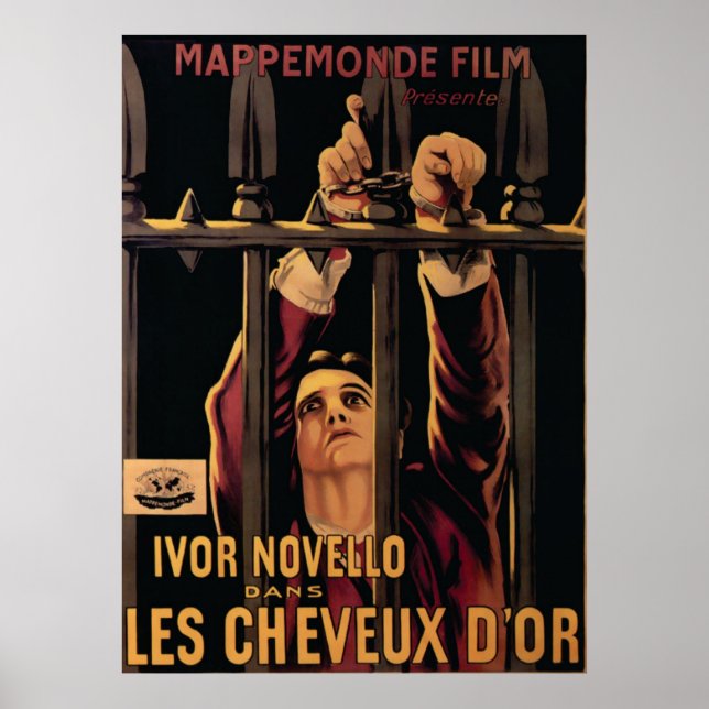 Les Cheveux D'or. Die Geschichte des Lodgers Poster (Vorne)