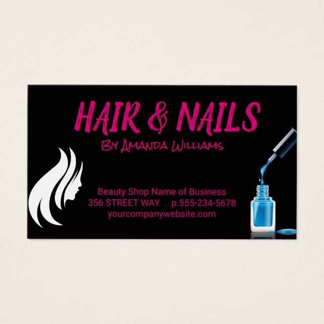 Les cheveux et ongles des femmes polonais (Devant)