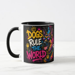Les chiens règnent sur le monde Mug Berger Alleman