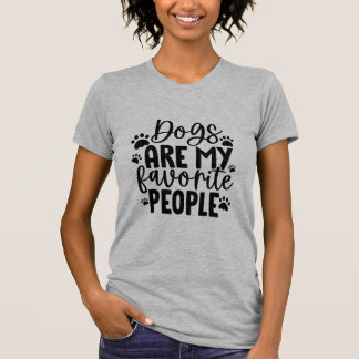 Les Chiens Sont Mes T-Shirt Populaires Préférés