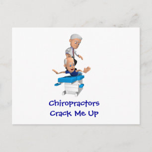 Les chiropraticiens me cassent des cartes postales