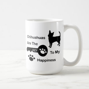 Les chiwawas sont la clé dans ma tasse de café d