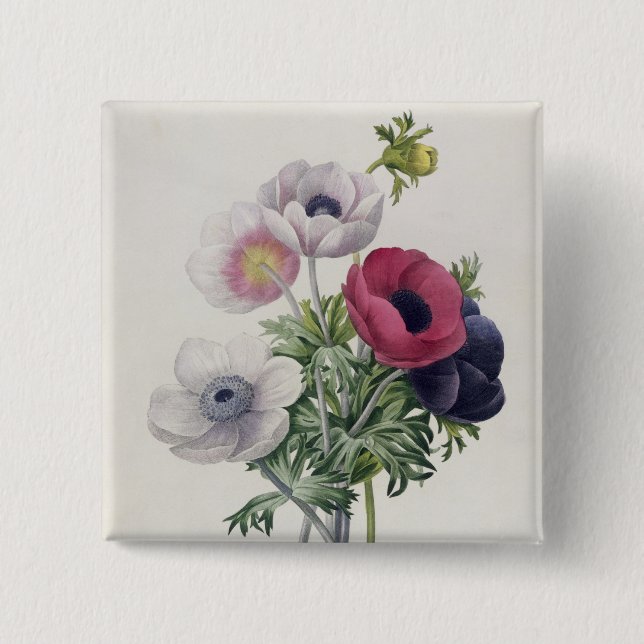 'Les Choix DES plus Schönheiten Fleurs Button (Vorderseite)