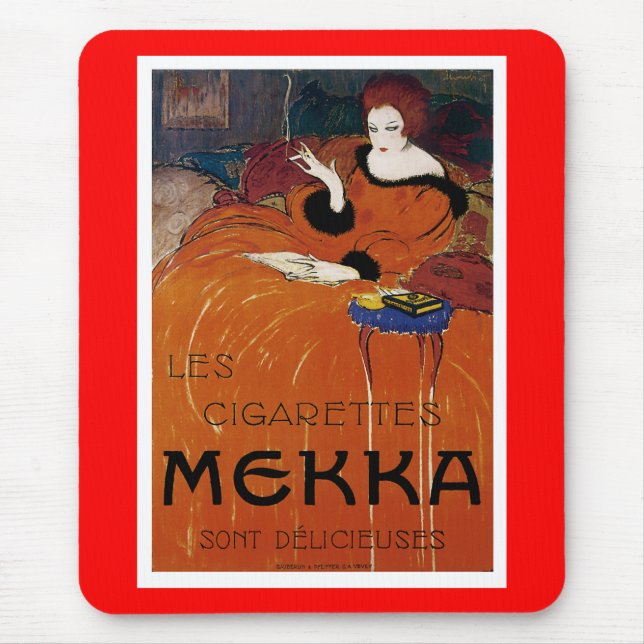 Les Cigarettes Mekka Mousepad (Vorne)