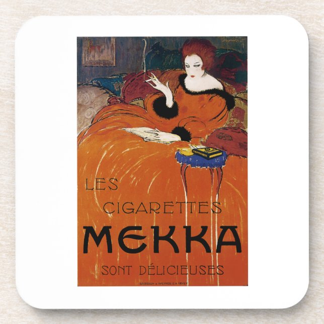 Les Cigarettes Mekka Untersetzer (Vorderseite)