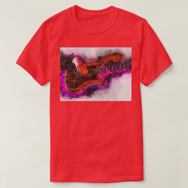 Les Claypools Bassgitarre T-Shirt (Design vorne)