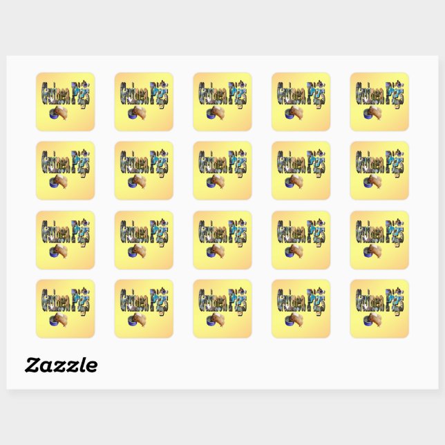 Les Cochons De Guinée Est Le Mot, Les Stickers (Feuille)