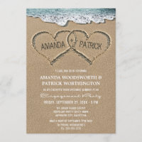 Les coeurs dans les invitations de la partie d'eng