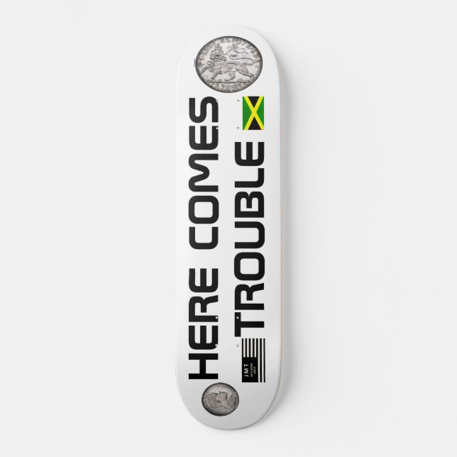 LES COEURS DEVIENNENT DIFFICILES Skateboard (Recto)