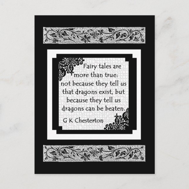 Les Contes De Fée Sont... Carte postale (Devant)