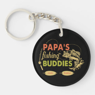 Les copains de pêche de Papa Noms personnalisés de