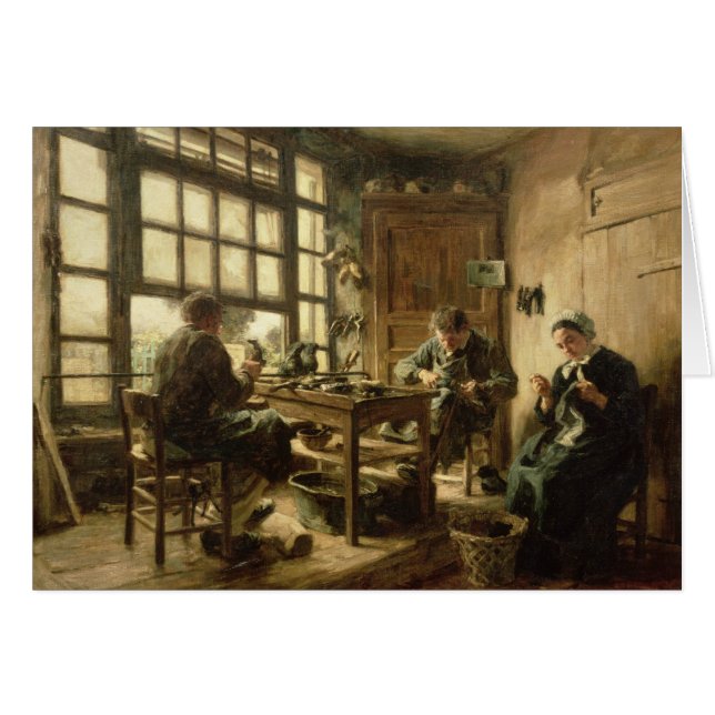 Les cordonniers, 1880 (Devant horizontal)