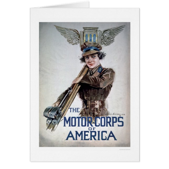 Les corps de moteur de l'Amérique - jeune femme (Devant)