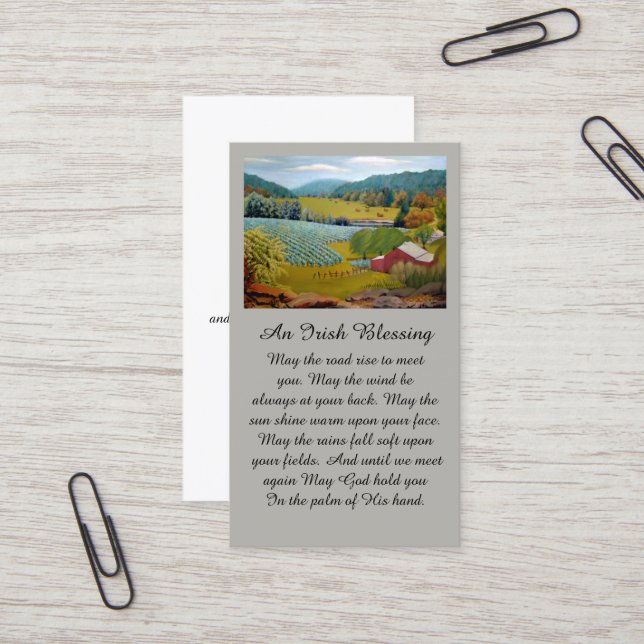 Les couleurs d'automne à la carte commémorative Sy (Devant/Arrière en situation)