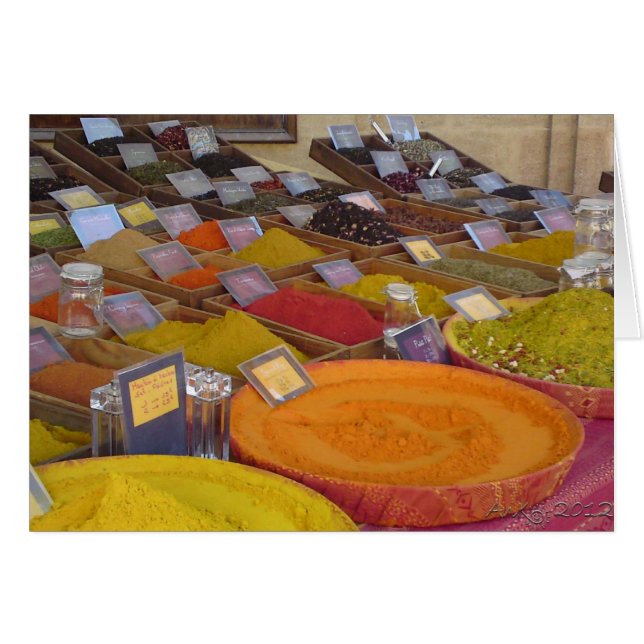 Les Couleurs de la Provence 3 : Le Marché d'Aix (Devant horizontal)