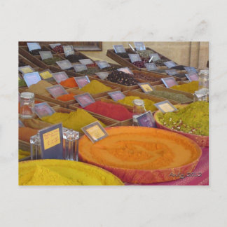 Les Couleurs de la Provence 3: Le Marché d'Aix Postkarte