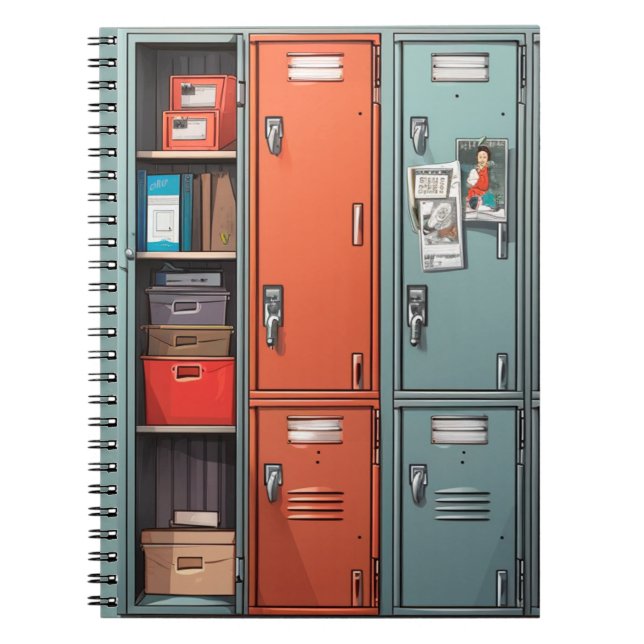 'Les couloirs du lycée vestiaire journal art (Devant)
