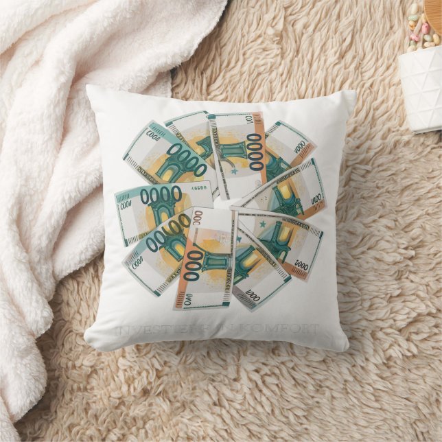 Les coussins de monnaie : un luxe pour les euro (Couverture)