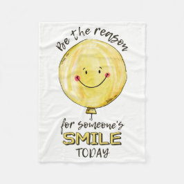 Les couvertures en toison "Be The Reason"