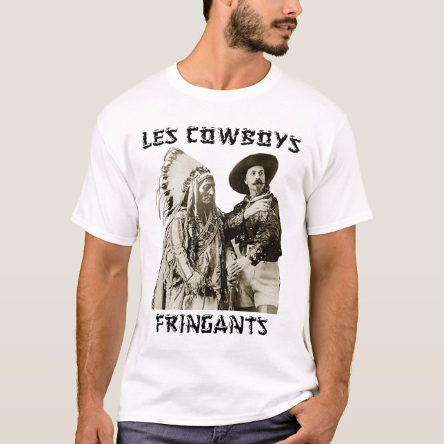 Les Cowboys fringants T-Shirt (Vorderseite)