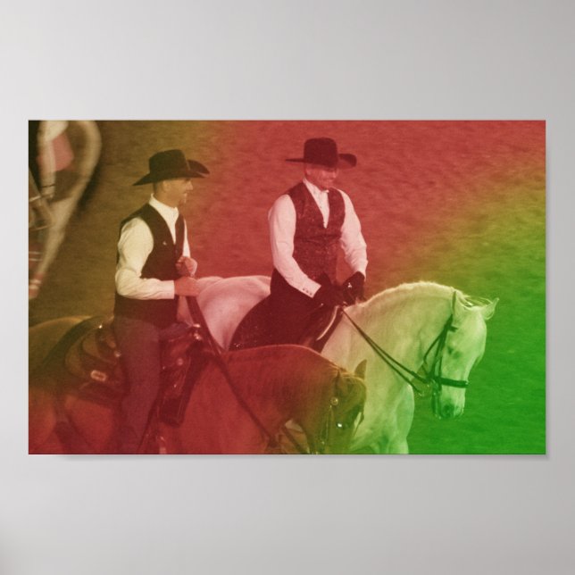 LES COWBOYS ! - impression (Devant)