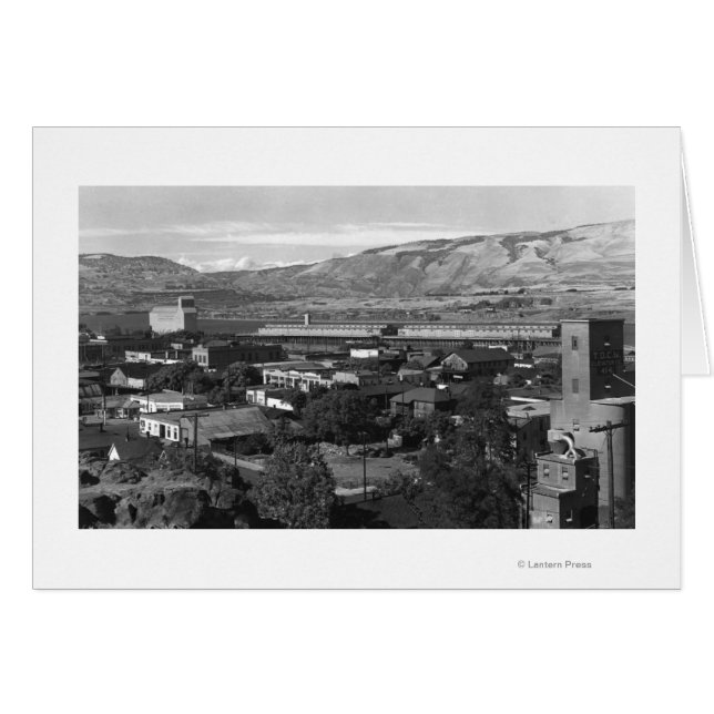 Les Dalles, Oregon Dock Vue depuis 4th Street (Devant horizontal)