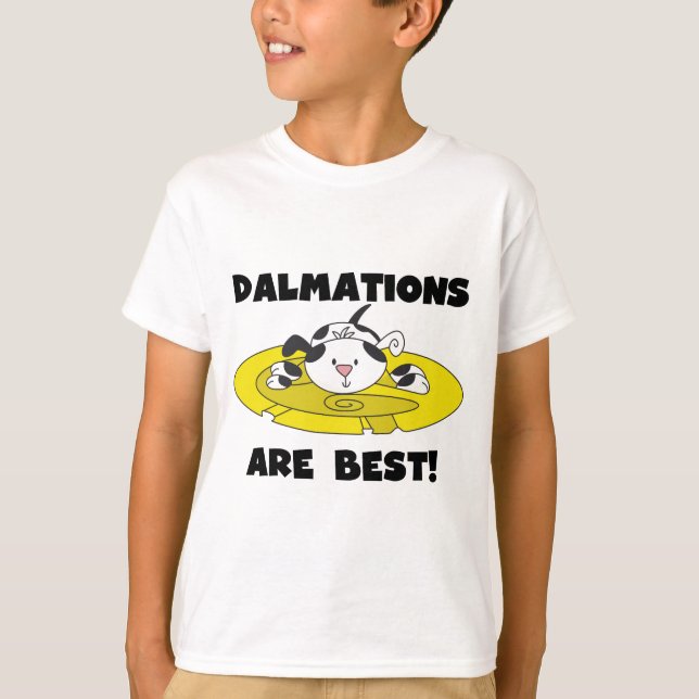 Les Dalmations sont les meilleurs t-shirts et cade (Devant)