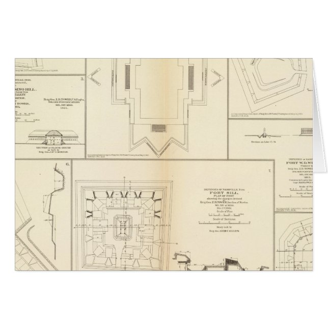 Les défenses Chattanooga, Nashville (Devant horizontal)