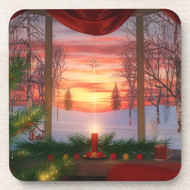 Les Dessous de verre de Noël du Ciel (Devant)