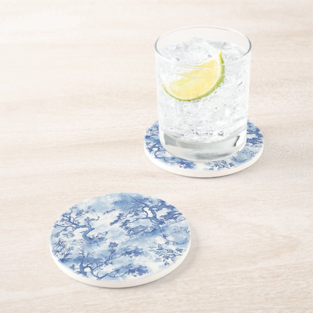 Les dessous de verre de paysages japonais intempor (Côté)