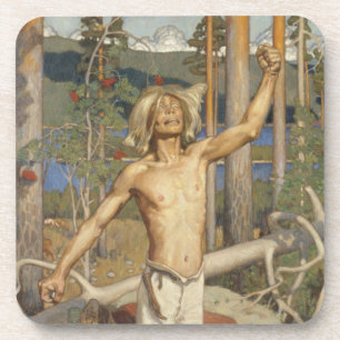 Les dessous de verre Kullervo de Gallen-Kallela