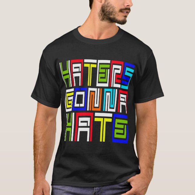Les Détenteurs Vont La Haine — T-Shirt (Devant)