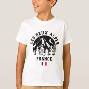 Les Deux Alpes Frankreich Alpen Skigebiet Lugano T-Shirt