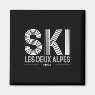 Les Deux Alpes Ski Resort Frankreich Alpen Französ Magnet