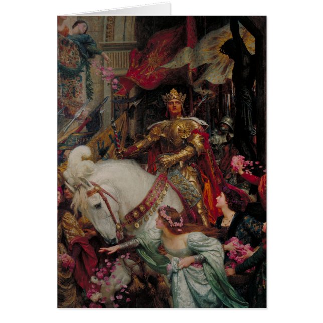 Les deux Couronnes par Sir Frank Bernard Dicksee (Devant)