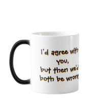 les deux mauvaises tasses de café irrégulier