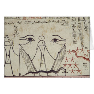 Les deux yeux mystiques, de la tombe de