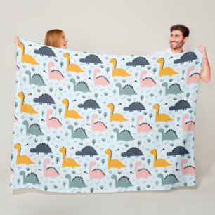 Les dinosaures ! Couverture en polaire