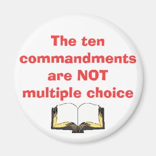 Les dix commandements Magnet