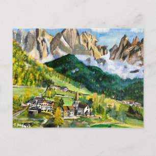 Les Dolomites, Carte Postale