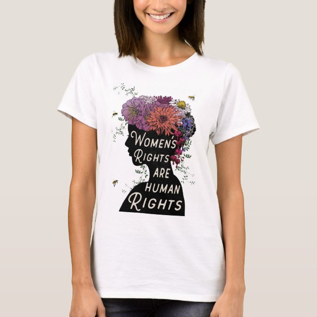 Les droits de la femme sont T-shirt d'ami de (Devant)