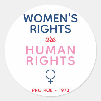 Les droits des femmes sont un sticker pour les dro