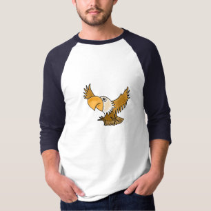 Les EA T-shirt d'Eagle de bande dessinée