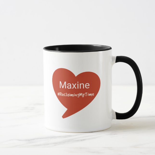 Les eaux de Maxine reprenant ma tasse de temps (Droite)