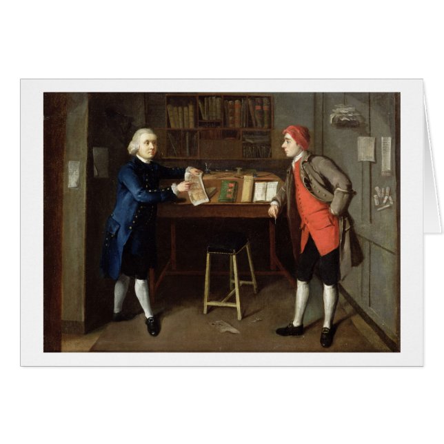 Les ébénistes (huile sur la toile) (Devant horizontal)