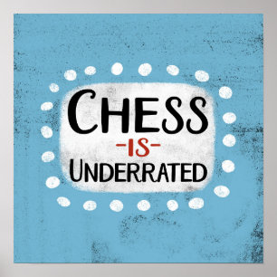 Les échecs sont sous-entendus Poster Wall Art