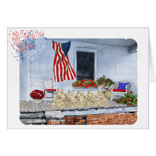 Les écossais patriotiques à roue attendent la gran